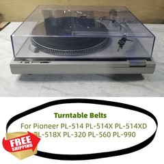 Pioneer PL Turntable Drive Belt 320 514 560 990 Rubber