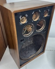 Pioneer CS911A Speaker CABINET & Crossover In Original Box With Packing Foam DOA