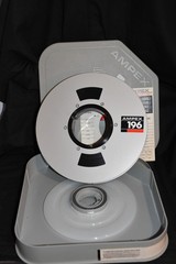 New Open Box Ampex 196 Professional 9 inch Reel to Reel Video Tape