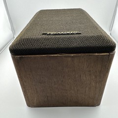 Vintage Realistic Minimus 7W Speakers Cat No 40-2039C Walnut Wood 8 Ohms 40W Max