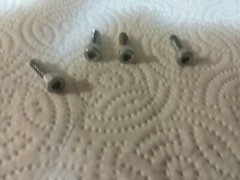Pioneer PL-516 Stereo Turntable Parting Out Allen Screws for Cover Plate