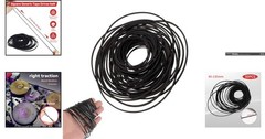 50PCS Cassette Recorder Rubber Belts 40-135MM for Seamless Maintenance