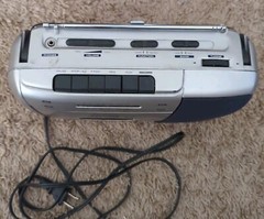 Curtis Radio & Cassette Tape Player Recorder Electric & Battery Operated