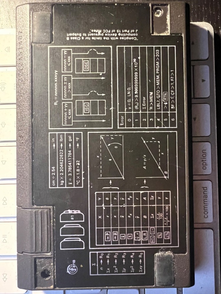 Hewlett Packard HP-11C Scientific Calculator W/ Batteries & Case TESTED!