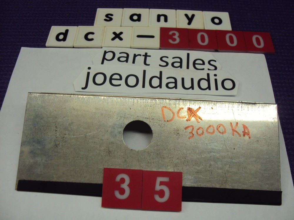 Sanyo DCX 3000KA Cover Shield. Parting Out Entire Sanyo DCX 3000KA..