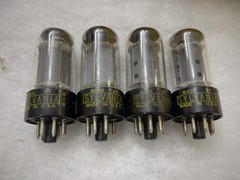 Sylvania 7591 7591A Excellent Testing Values Matched Quad