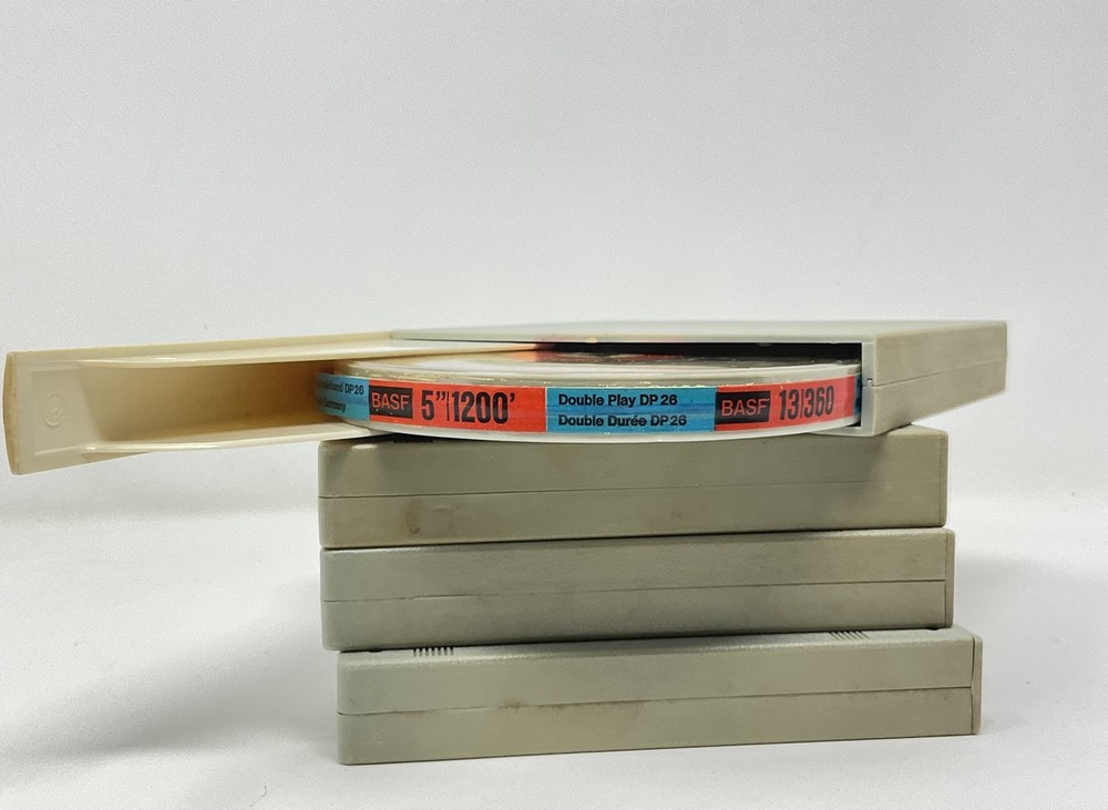 BASF DP26 5″ 1200ft 1/4″ 13cm 540m Magnetic Tape for Reel to Reel – Open Box