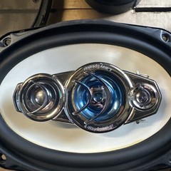 PIONEER ELECTRONIC CORP. Coaxial Four Way Speakers 2x SP-6980 250W 50 W NOM 580g