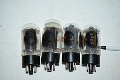 Set of Four RCA 6L6GC Tubes Not Tested