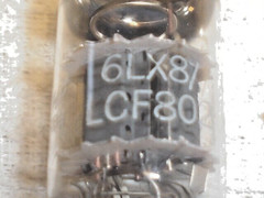 VINTAGE NOS GENERAL ELECTRIC 6LX8 LCF802 VACUUM TUBE TUBES USA TESTED TUB23022