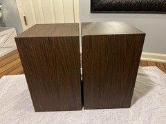 Pair Vintage 1970’s BIC Venturi Formula 1 Bookshelf Speakers In Original Boxes