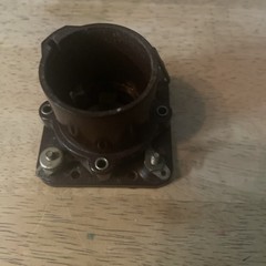 Vintage Bakelite 4 Pin Vacuum Tube Socket Base