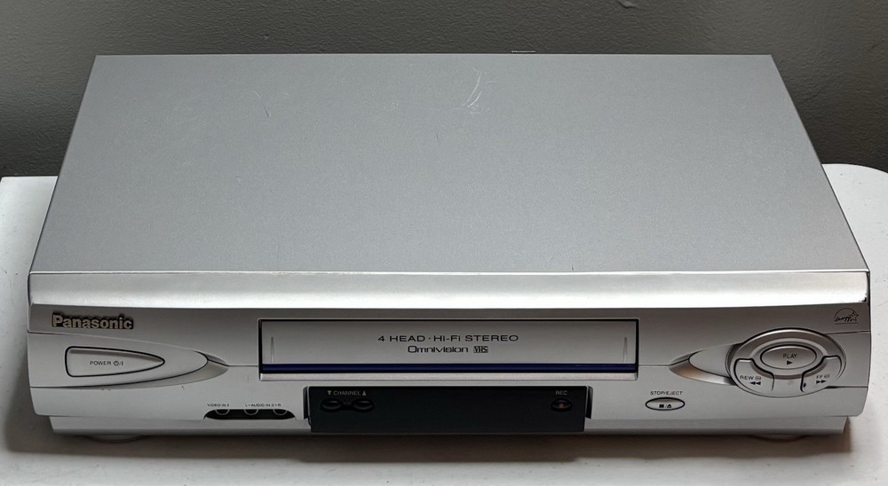 Panasonic PV-V4603S Omnivision 4-Head Hi-Fi Stereo VHS VCR Tested Cleaned