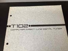 SAE T102 Computer Direct-Line Digital Tuner with Manual WORKS!
