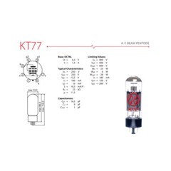 1PC NEW Audio Valve Vacuum Slovakia JJ KT77 Replace EL34B 6CA7