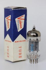 12AX7 ECC83 SINGLE TUBE VERY RARE TAIWAN VIDEON 1960s 1700/1700 (106%/106%)