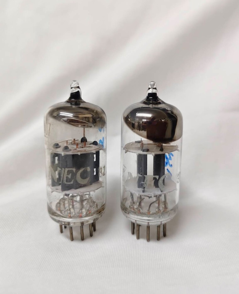 (2) 12AD7 NEC low noise version of 12AX7 Pre driver Audio vacuum tube valve