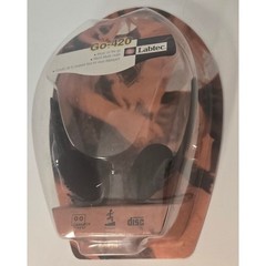 Vintage Labtec Go-420 Headband Headphones Retro Black Audio Portable Headset