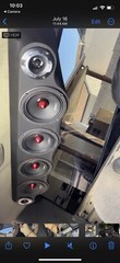 Universal Speaker Pannel 4-6.5 Midrange and 2Tweeters Roof Rack