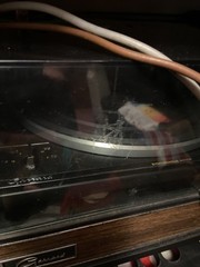 Vintage Garrard Synchro-Lab 95B Record Player Turntable England Works! Read!
