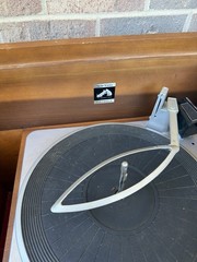 🍊Vintage 1964 MCM RCA Victor Stereo Record Player Console | Model 4FT44W WORKS!