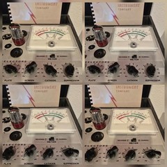 RCA 5691 6SL7 GT TUBE 1957 10,000 HOUR RED BASE PERFECT MATCHING SET NIB