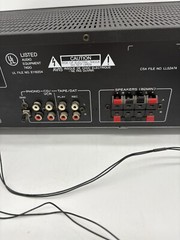 Vintage TEAC AG-550 AM/FM Stereo Receiver w/Graphic EQ & CD/VCR/PHONO WORKS