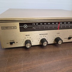 Raymer 840-35A Solid State FM Receiver/PA/MIC Mono Amp 35 Watts RMS VG Read