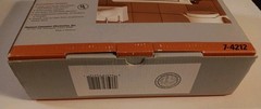 NEW Vintage GE Spacemaker UNDER CABINET Kitchen AM/FM RADIO w/ Clock 7-4212