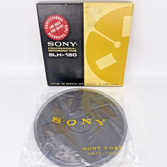Sony SLH‑180 Reel‑to‑Reel Tape 1/4″ x 1800ft Type‑7 1.0mil Splice‑Free NOB