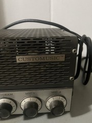 Rowe Customusic CPA-15 Tube Amplifier PA Amp Powers On Tubes Glow Vintage