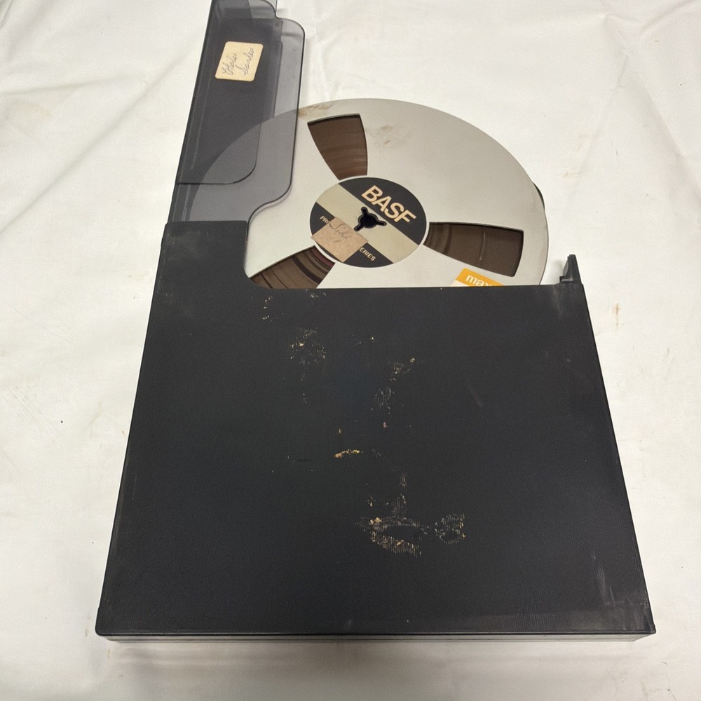 Maxwell UD Basf Reel Tape 7″ Metal Reel, Plastic Case