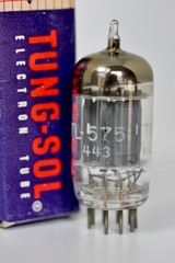 5751 (Sub for 12AX7) NOS LEGENDARY TUNG-SOL U.S.A. LONG-PLATE TUBE D-GETTER 1964