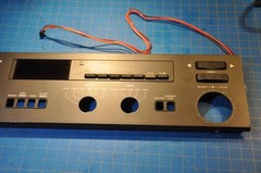 NAD Model: 7155 Receiver Replacement Parts Front Face Panel Plate W/Extra