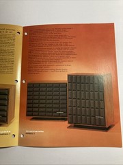 Marantz Imperial Floor-Standing Speaker System Brochure