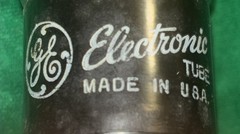 6Y6G General Electric Vintage Beam Power Amplifier Guitar Amp Radio Hi-Fi Tube