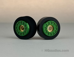 Pair of Pioneer RT-707/701 Pinch Rollers – Precision Replacement –Green–1Yr WRT