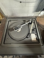 Vintage GE General Electric Stereo Phonograph 8-6750 Turntable w/Speakers Manual