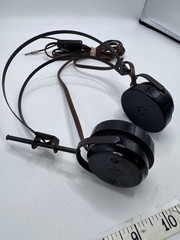 Vintage C.F. Cannon Co. Springwater NY Adjustable Headband Headset With Wired Co