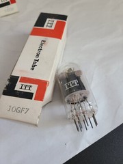 LOT 4 ITT 10Z10, 10GF7, 10KU8, 34CE3/34DE3 ELECTRONIC TUBES