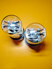 2 PCS 6N8S/6SN7 / 1578 / Foton TUBES Matched Pair, Same Date 01.1964