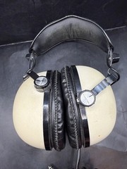 Vintage Pioneer SE-50 2-Way Headphones With Case And Instruction Manual