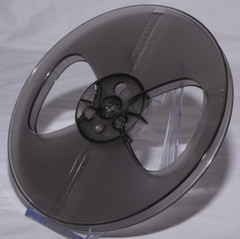 1 (one) 7-in Plastic Take-Up Reel for Reel to Reel Machines Empty No Tape Used