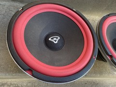 A+ Pair Cerwin Vega 10” 101-W2 Woofer Speakers New Surrounds 5.8 DCR D Series