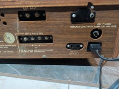 Vintage PACKARD BELL SOLID STATE RPS 02 W/ GARRARD TURNTABLE Wood Cabinet
