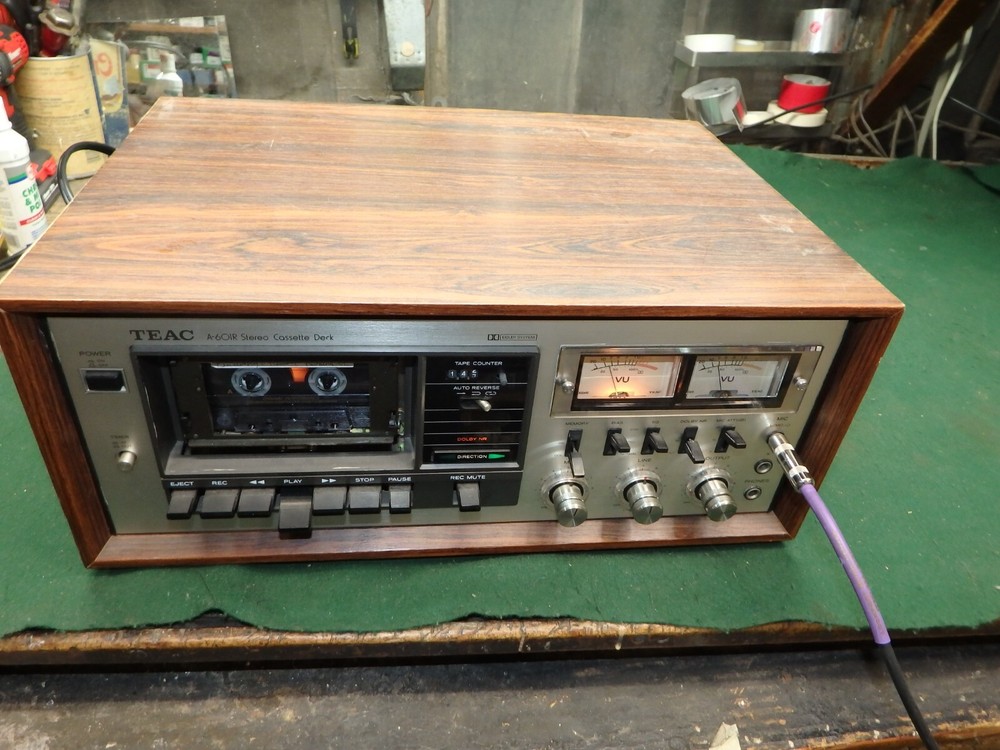 Vintage Teac A601R Stereo Cassette Deck -Read