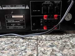 Vintage Kenwood KM-106 Stereo Power Amplifier 125 Watts Per Channel Tested