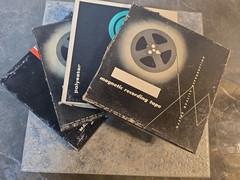 8 Vintage 3M Scotch 200 Magnetic Tape 1/4″ x 2000 Reel to Reel Used Recorded
