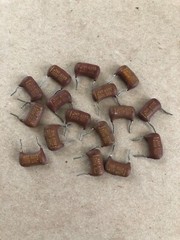 Vintage Brown Drop Capacitor 0.047 uF 200V 10% 900 guitar amp tone cap, 200 V