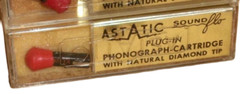 Astatic Sound-Flo 81TX Plug-in Phonograph Cartridge w/ Natural Diamond Tip